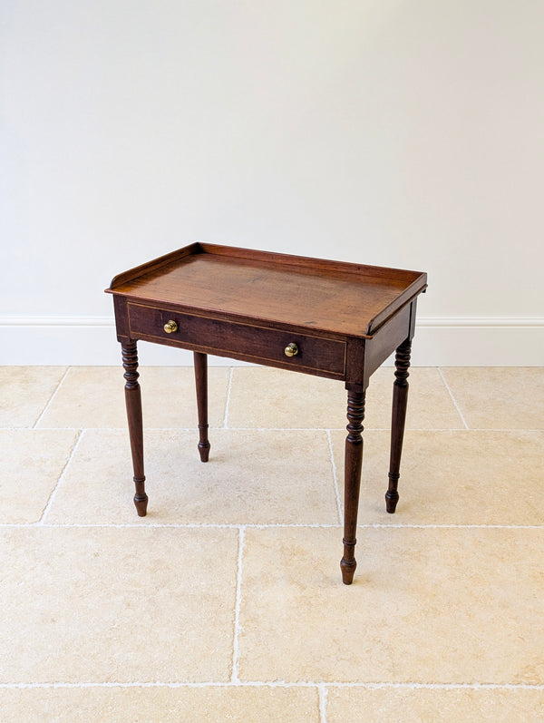 Antique Early Victorian Mahogany Writing Table c.1850