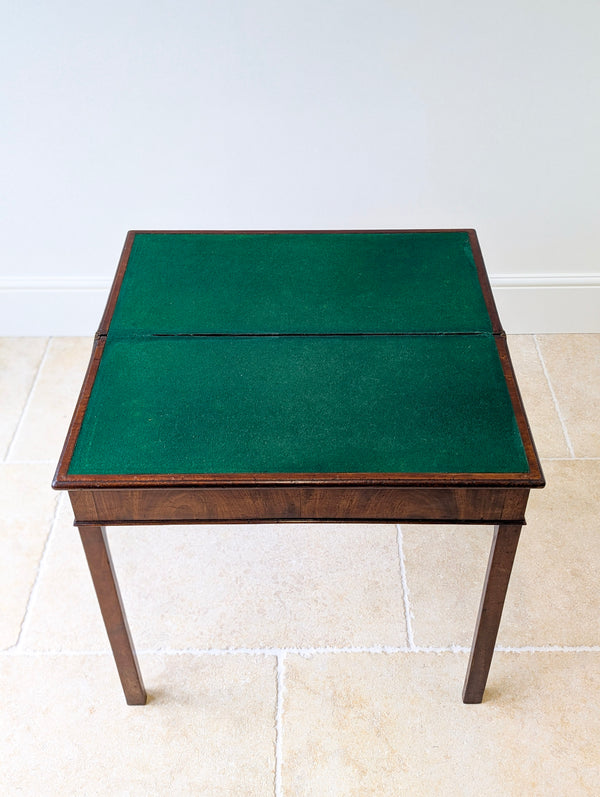 Antique Regency Mahogany Card Table c.1820