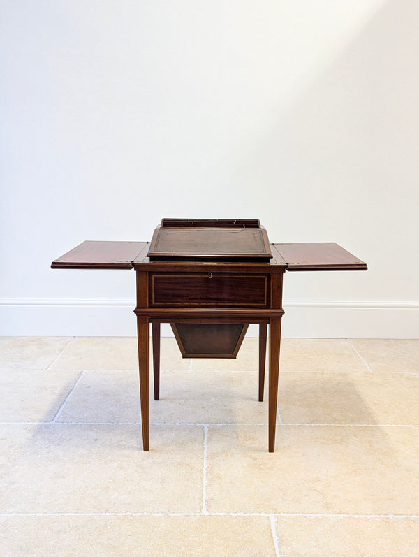 Antique Edwardian Mahogany Metamorphic Writing Table c.1900