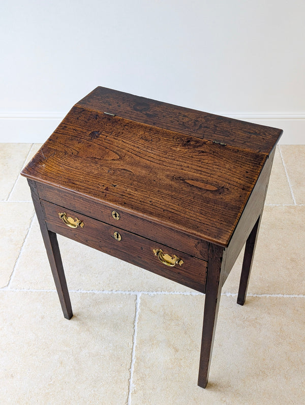 Antique Georgian Elm Clerks Desk c.1800