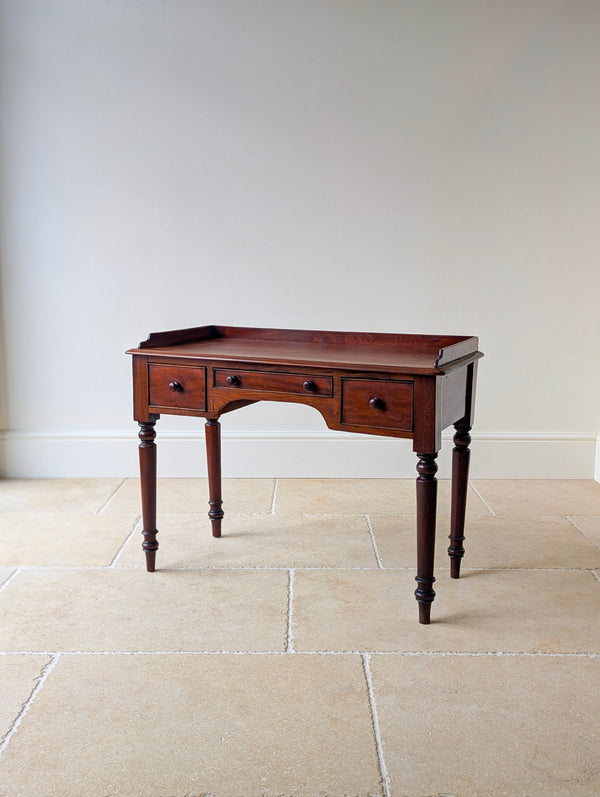 Antique Victorian Mahogany Writing Table c.1890