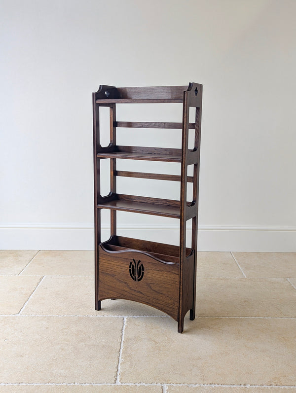 Antique Arts & Crafts Oak Bookcase c.1920
