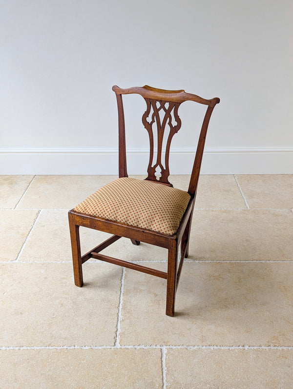 Antique George III Mahogany Side Chair c.1790