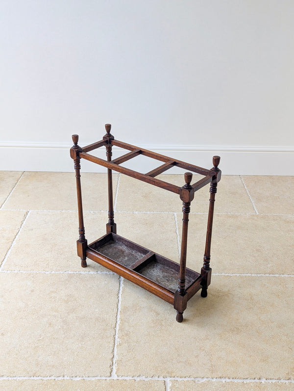 Antique Victorian Mahogany Stick Stand c.1890