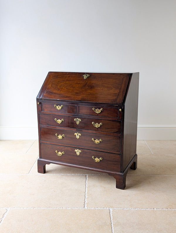 Antique George III Mahogany Bureau c.1770