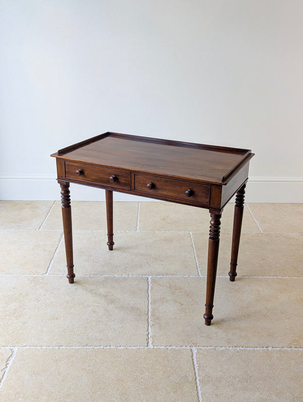 Antique William IV Mahogany Writing Table c.1830
