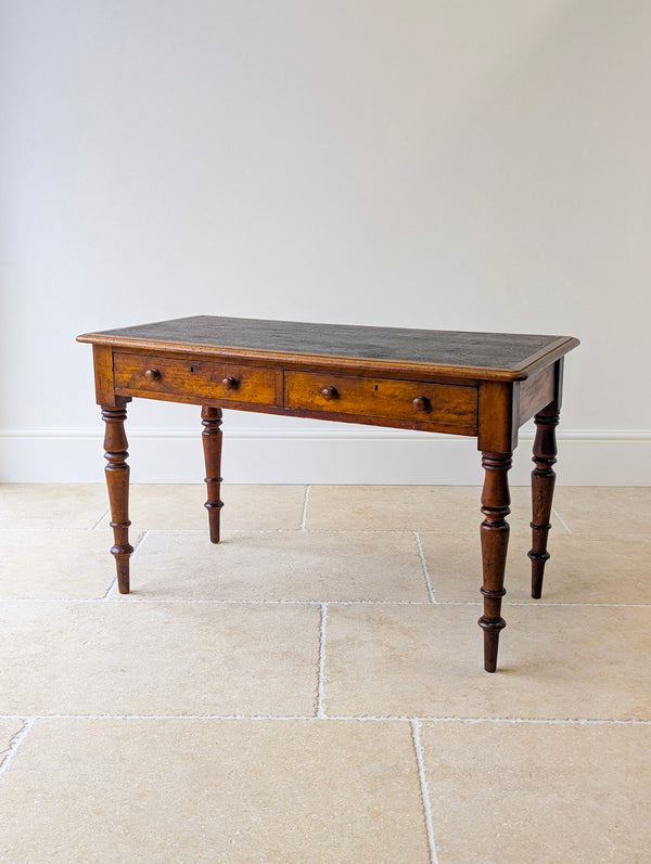 Antique Victorian Mahogany Writing Table c.1870