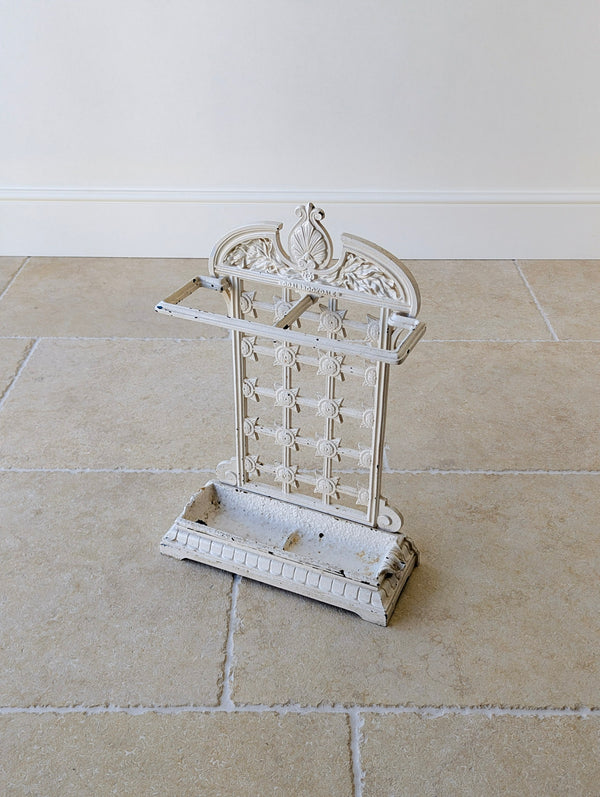 Antique Late Victorian Cast Iron Stick Stand by Coalbrookdale c.1890