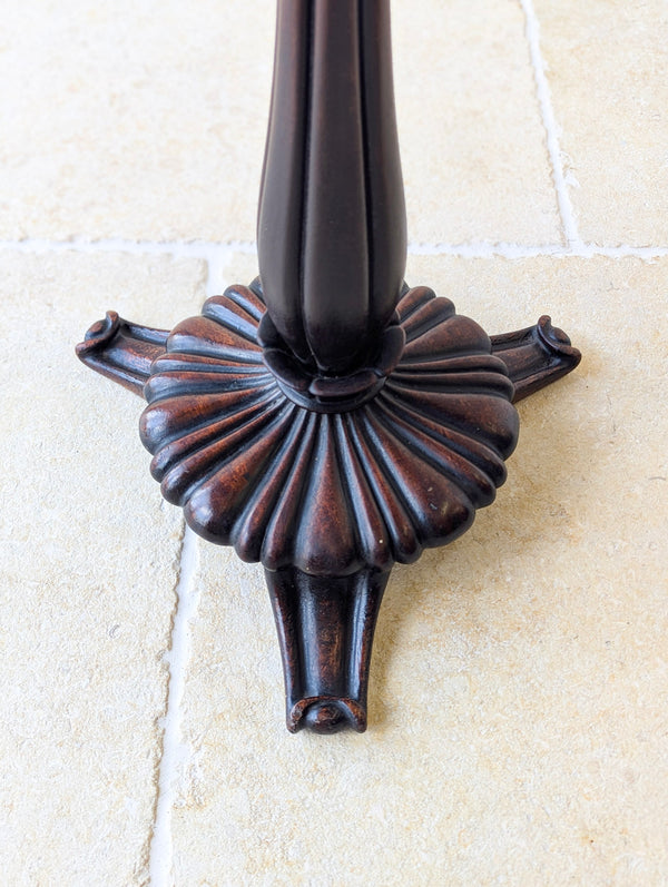 Antique William IV Walnut & Mahogany Wine Table c.1830