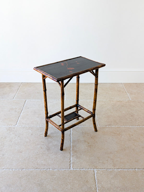 Antique Victorian Bamboo Occasional Table c.1890