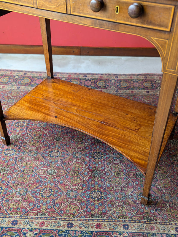 Antique Edwardian Mahogany Cylinder Writing Bureau Desk