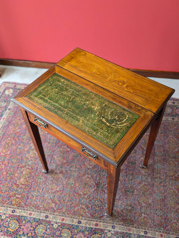 Antique Victorian Mahogany Metamorphic Writing Desk