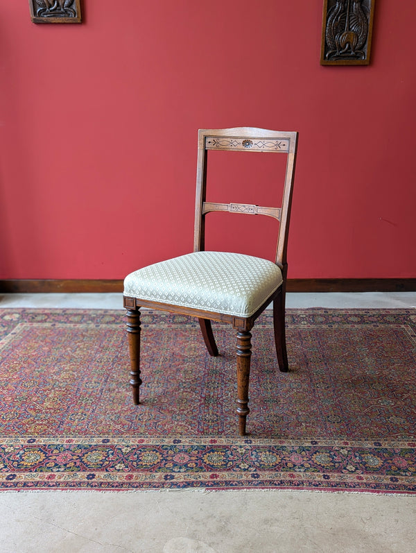 Set of 4 Antique Victorian Mahogany Dining Chairs