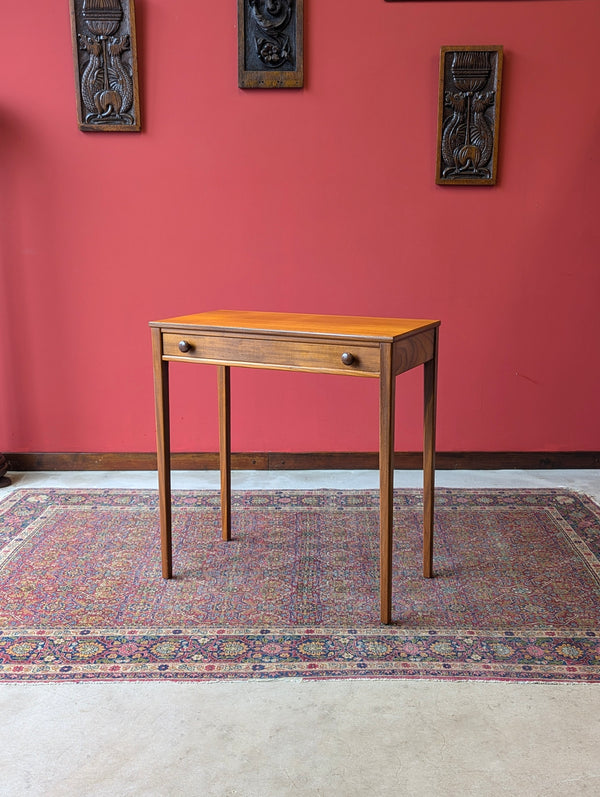 Mid Century Teak Side Table / Small Desk by Younger