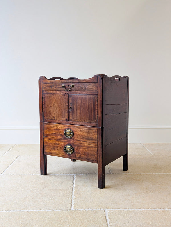 Antique Georgian Mahogany Bedside Commode c.1800