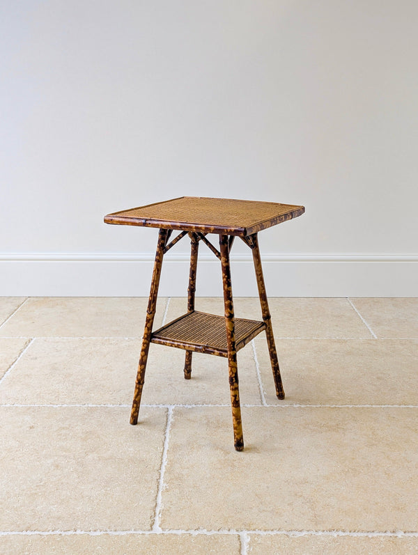 Antique Victorian Bamboo Occasional Table c.1890