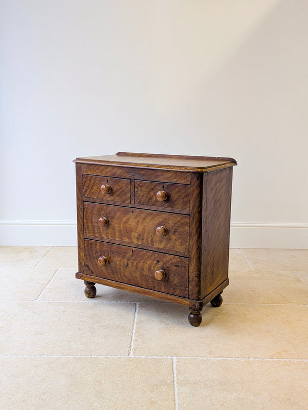 Antique Victorian Scumbled Pine Chest of Drawers c.1860