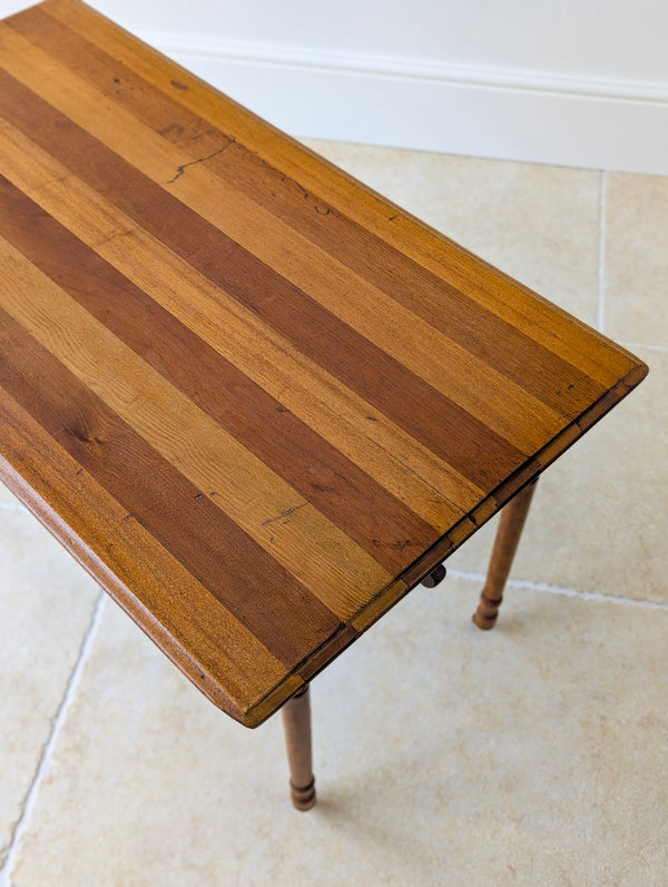 Antique Edwardian Oak Folding Table c.1905