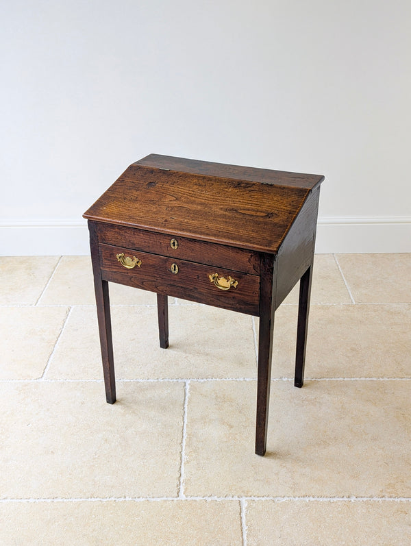 Antique Georgian Elm Clerks Desk c.1800