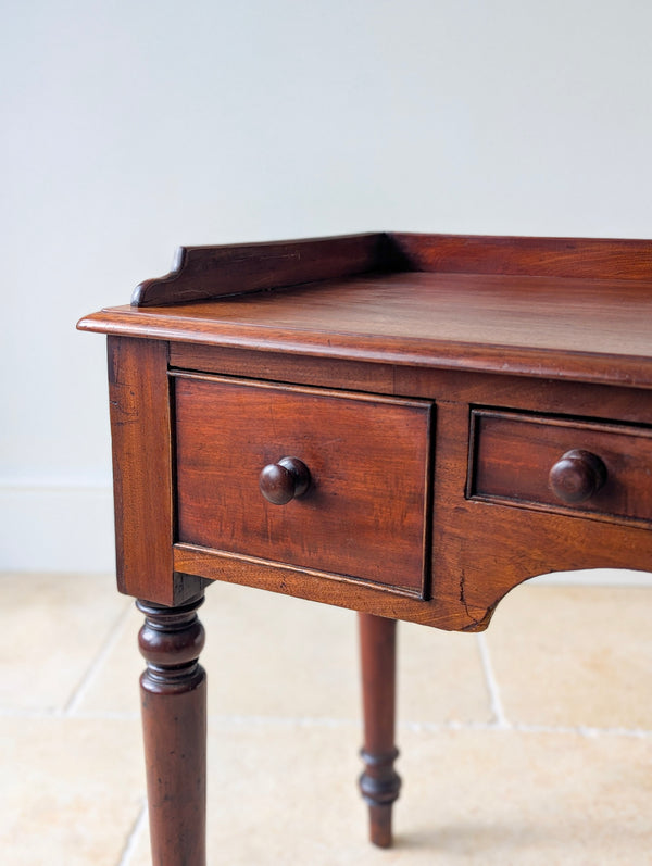 Antique Victorian Mahogany Writing Table c.1890