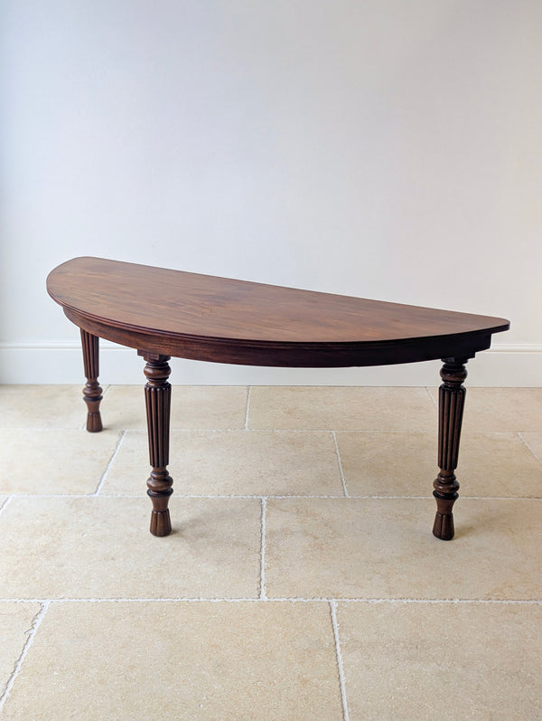 Antique Victorian Mahogany Console Table c.1870