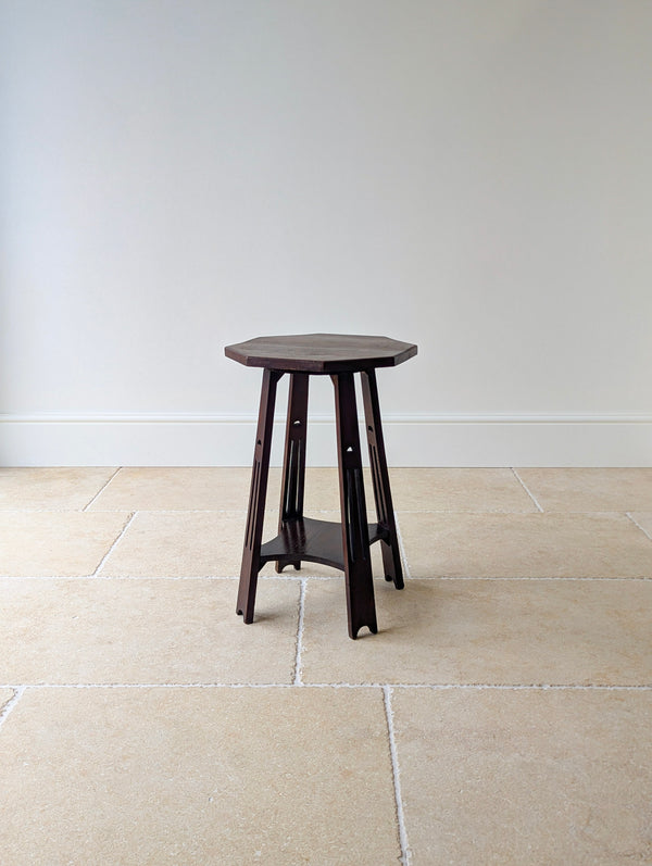 Antique Arts & Crafts Oak Occasional Table c.1900