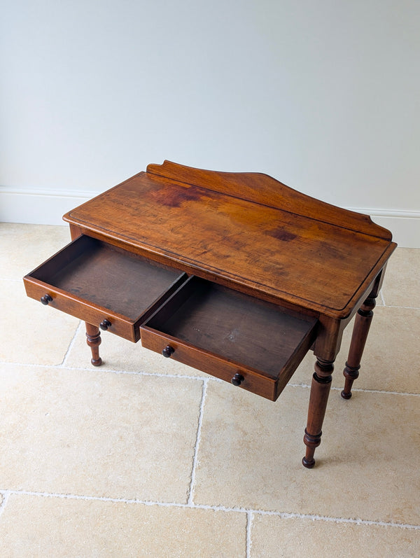Antique Victorian Mahogany Writing Table c.1870