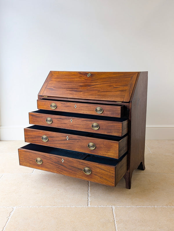 Antique Georgian Mahogany Bureau c.1800