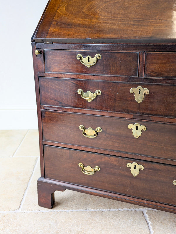 Antique George III Mahogany Bureau c.1770