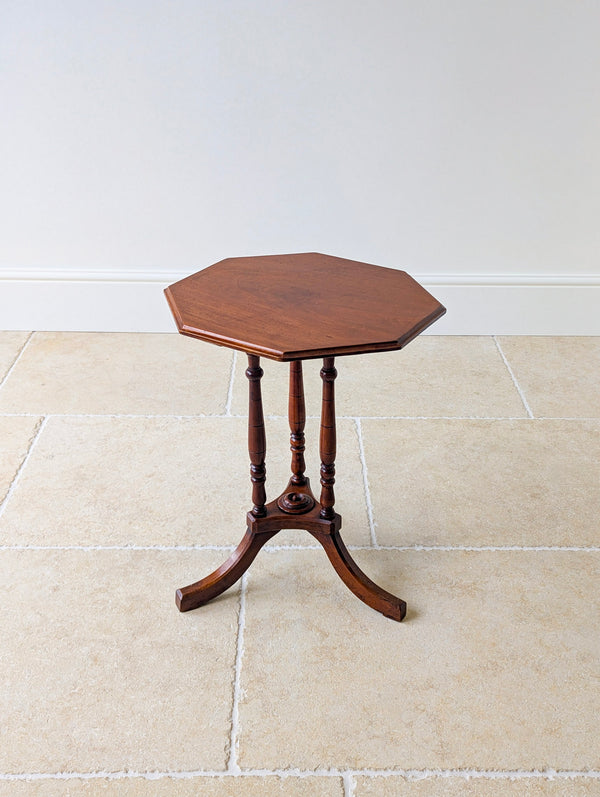 Antique Regency Mahogany Octagonal Occasional Table c.1820