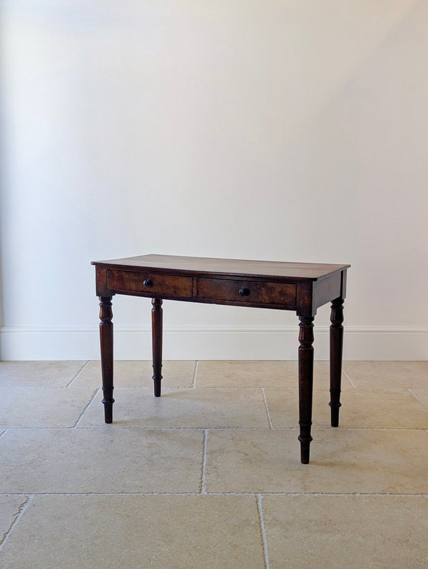 Antique Early Victorian Mahogany Writing Table c.1840
