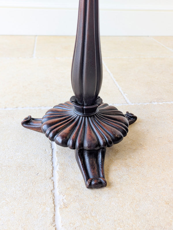 Antique William IV Walnut & Mahogany Wine Table c.1830