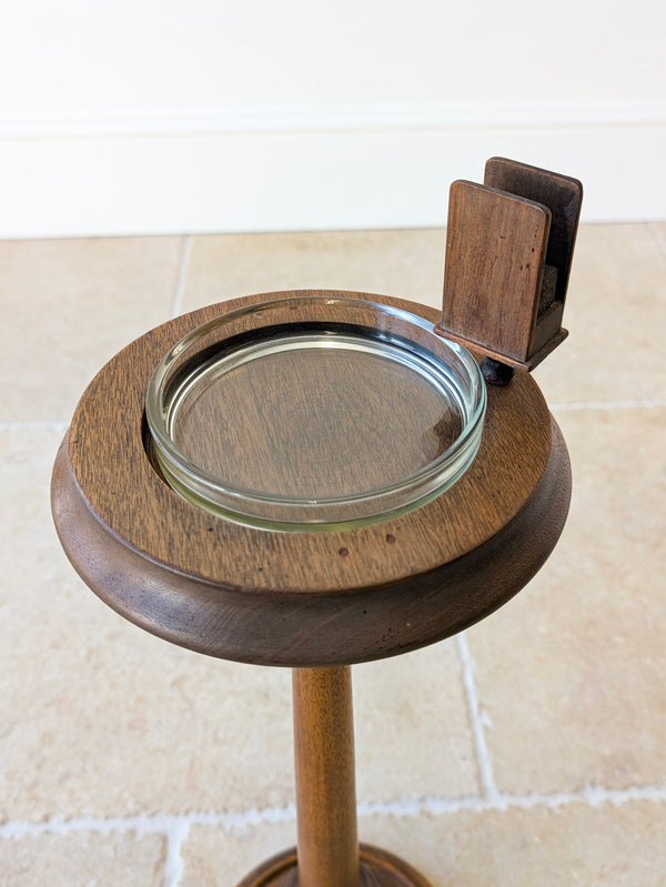 Antique Edwardian Mahogany Floor-Standing Smoking Stand c.1910