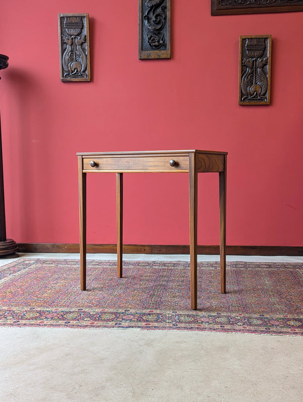 Mid Century Teak Side Table / Small Desk by Younger