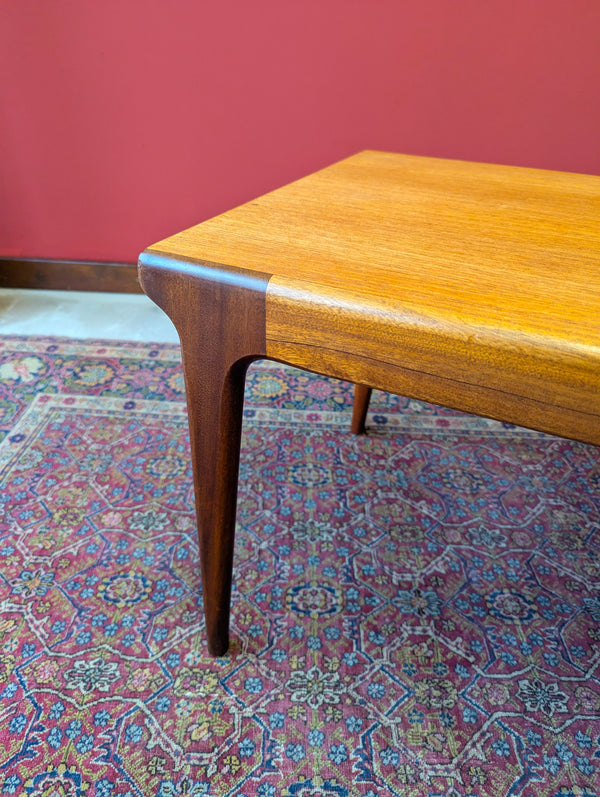 Mid Century 1960’s Long Teak Coffee Table