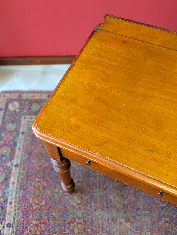 Antique Victorian Mahogany Writing Table Desk