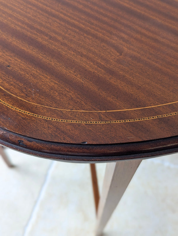 Antique Edwardian Mahogany Quatrefoil Occasional Table c.1905