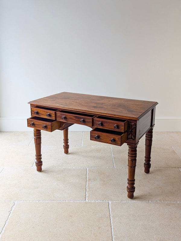 Antique William IV Mahogany Writing Table c.1835