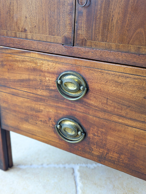 Antique Georgian Mahogany Bedside Commode c.1800