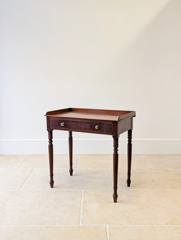 Antique Early Victorian Mahogany Writing Table c.1850
