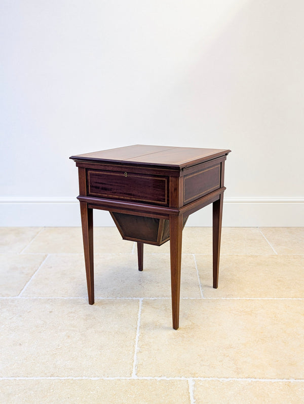 Antique Edwardian Mahogany Metamorphic Writing Table c.1900