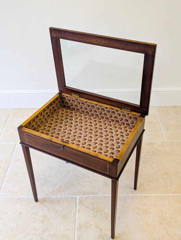 Antique Edwardian Mahogany Bijouterie Table c.1910