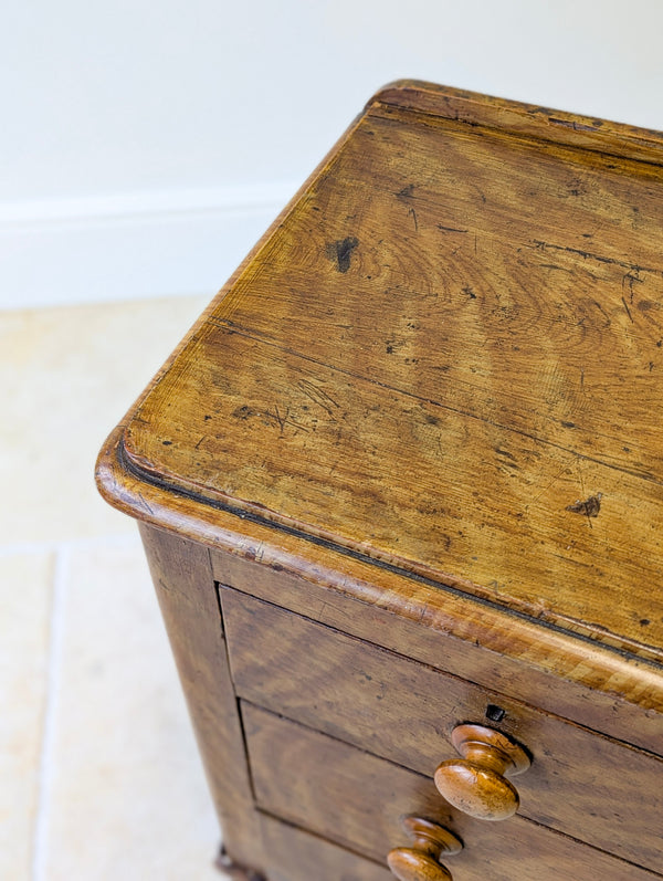 Antique Victorian Scumbled Pine Chest of Drawers c.1860