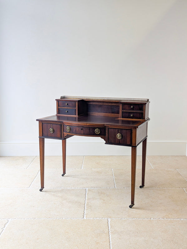 Antique Edwardian Mahogany Writing Desk c.1910