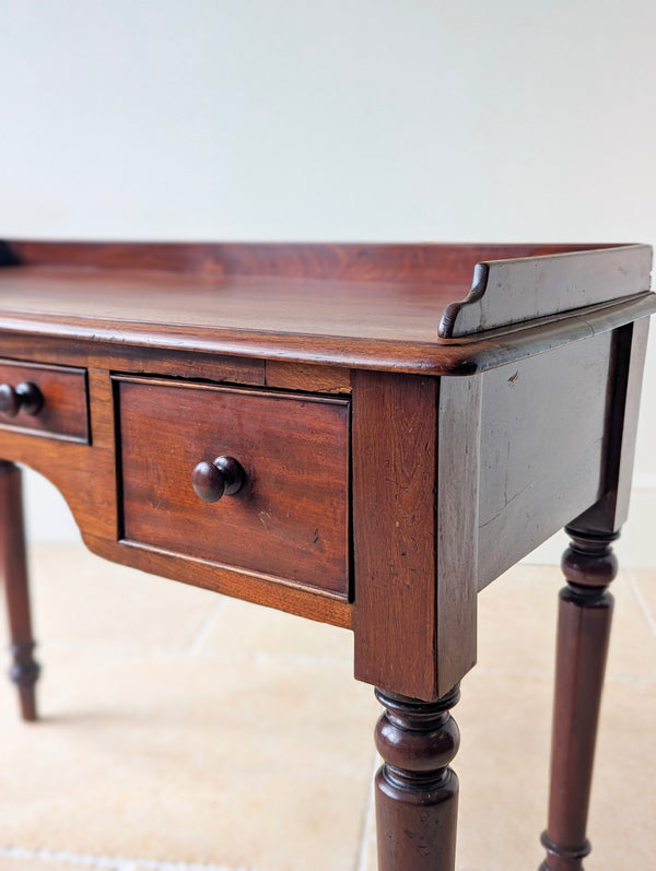 Antique Victorian Mahogany Writing Table c.1890