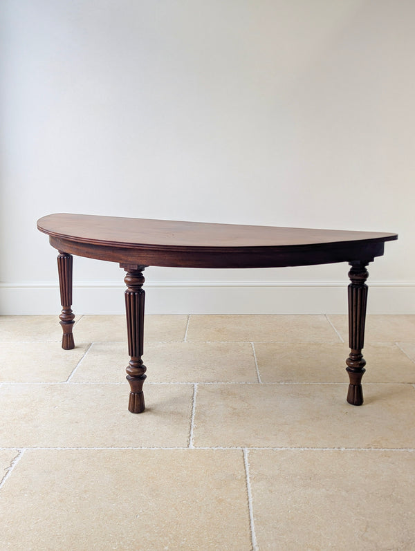 Antique Victorian Mahogany Console Table c.1870