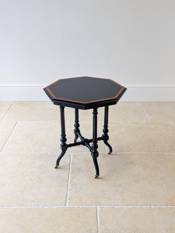 Antique Victorian Aesthetic Movement Occasional Table c.1890