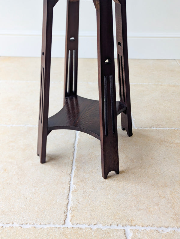 Antique Arts & Crafts Oak Occasional Table c.1900