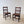 Load image into Gallery viewer, Pair of Antique Georgian Oak Country Side Chairs c.1800
