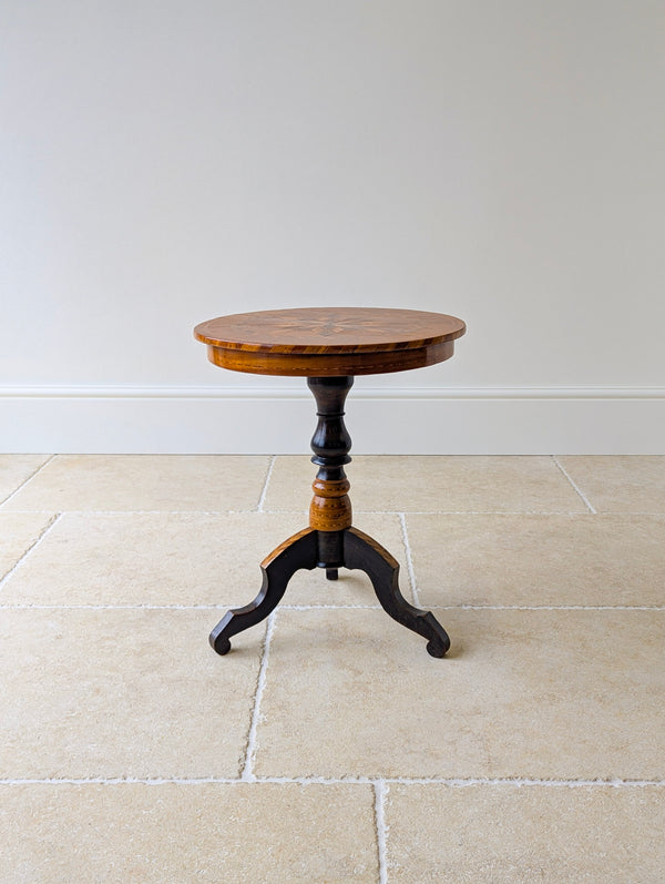 Antique Victorian Italian Marquetry Sorrento Table c.1880